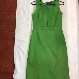 Classic style green dress